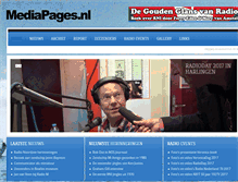 Tablet Screenshot of mediapages.nl